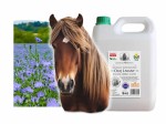 Olej Lniany dla Koni i Kuców 5 KG Zimnotłoczony bez Glifosatu